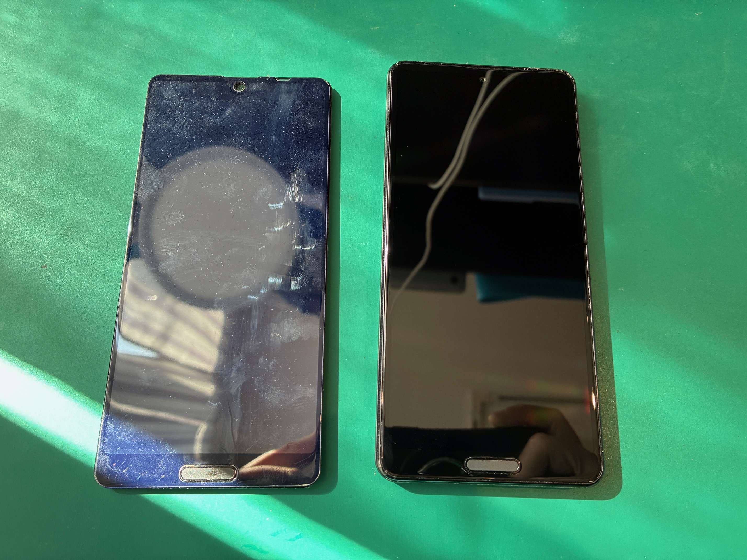 埼玉県からお越しのお客様よりAQUOS sense5Gの画面交換をご依頼いただきました！